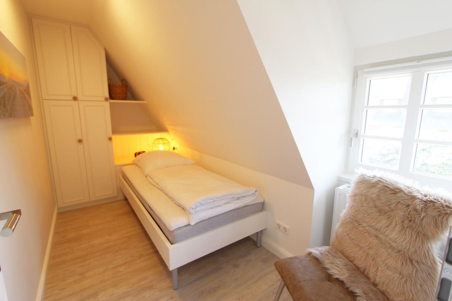 COZY COTTAGE am Dorfteich - Bi Kiar 2a Wenningstedt - Schlafzimmer