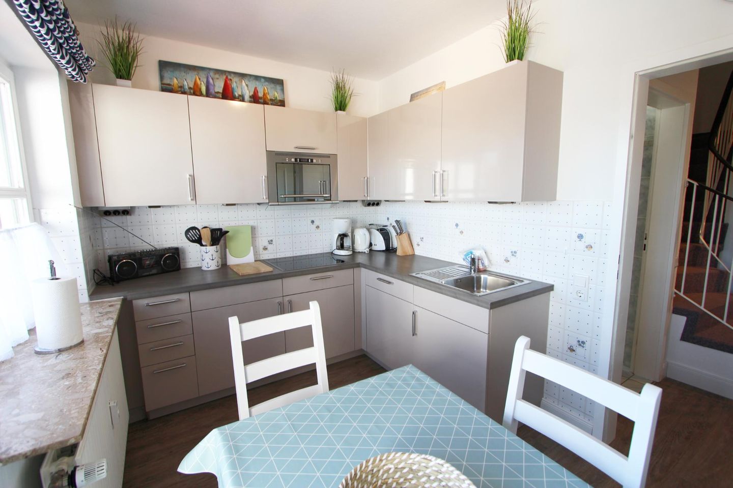 Atlantik - Strandstr. 15, App. 8 Wenningstedt - Küche / Küchenzeile