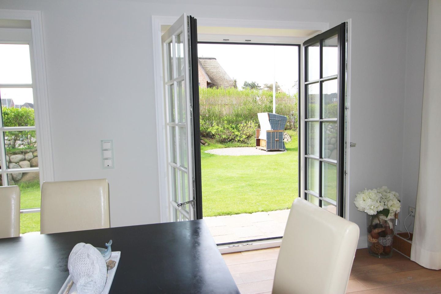  Horsa Hüs - Westerlandstr. 22  B Wenningstedt - Wohnzimmer