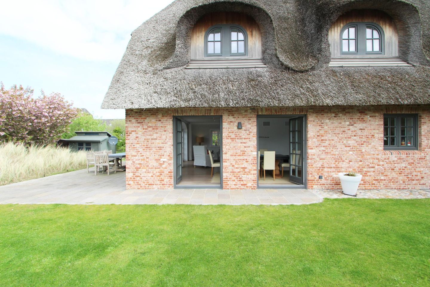  Horsa Hüs - Westerlandstr. 22  B Wenningstedt - Terrasse