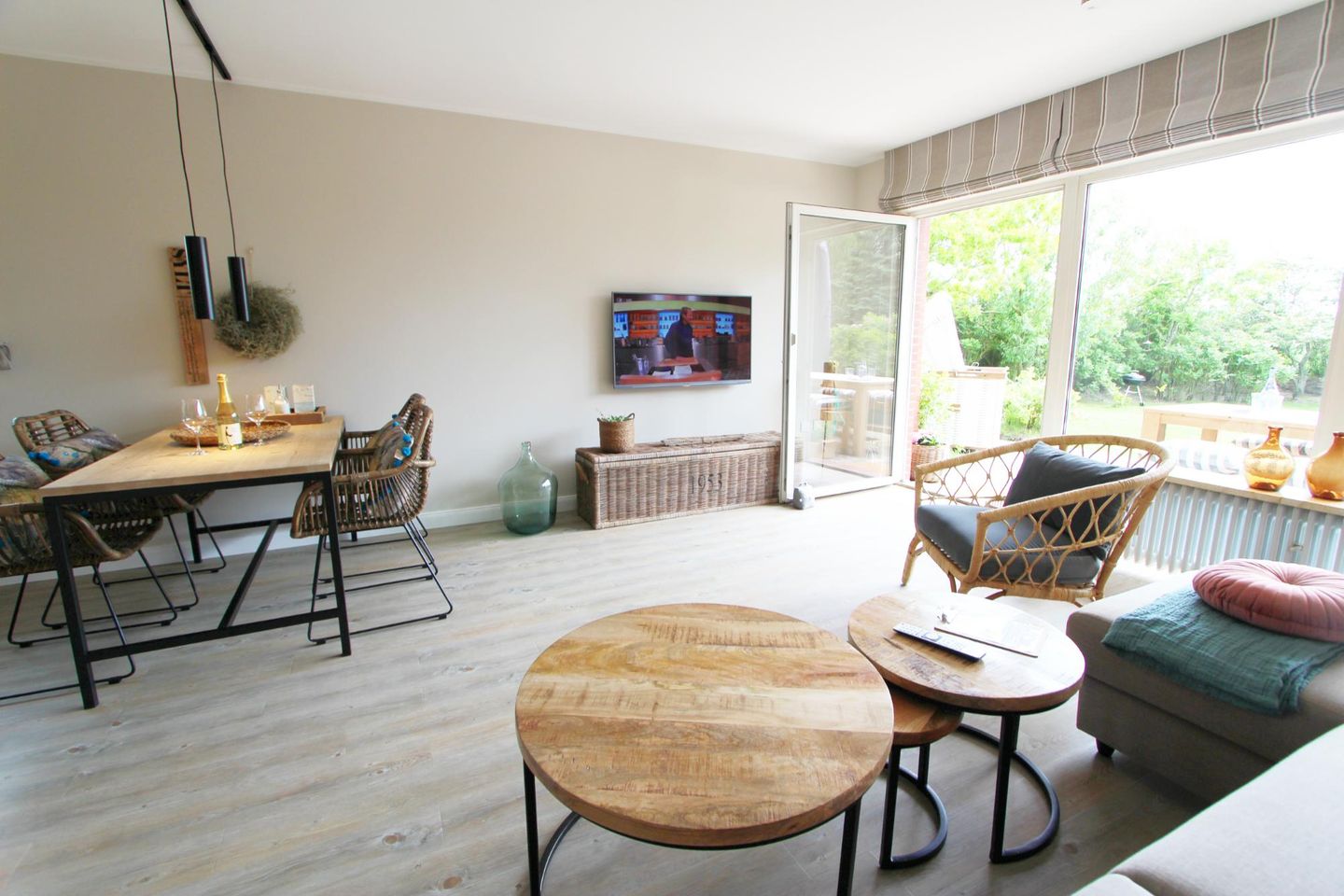 Moin August - Osetal 10, App. 1 Wenningstedt - Wohnzimmer