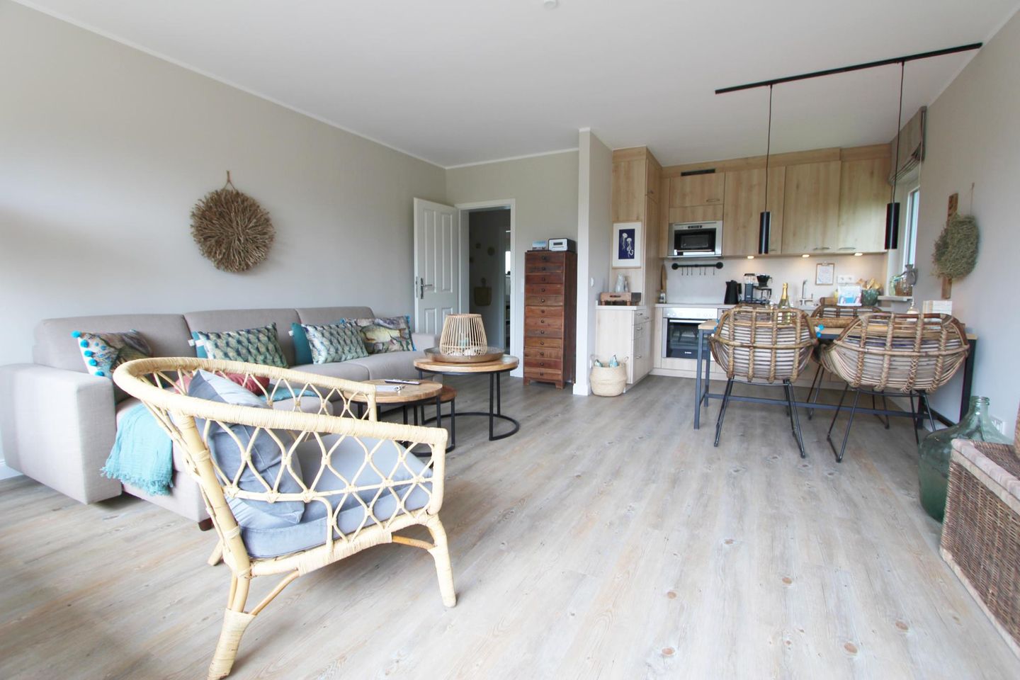 Moin August - Osetal 10, App. 1 Wenningstedt - Wohnzimmer