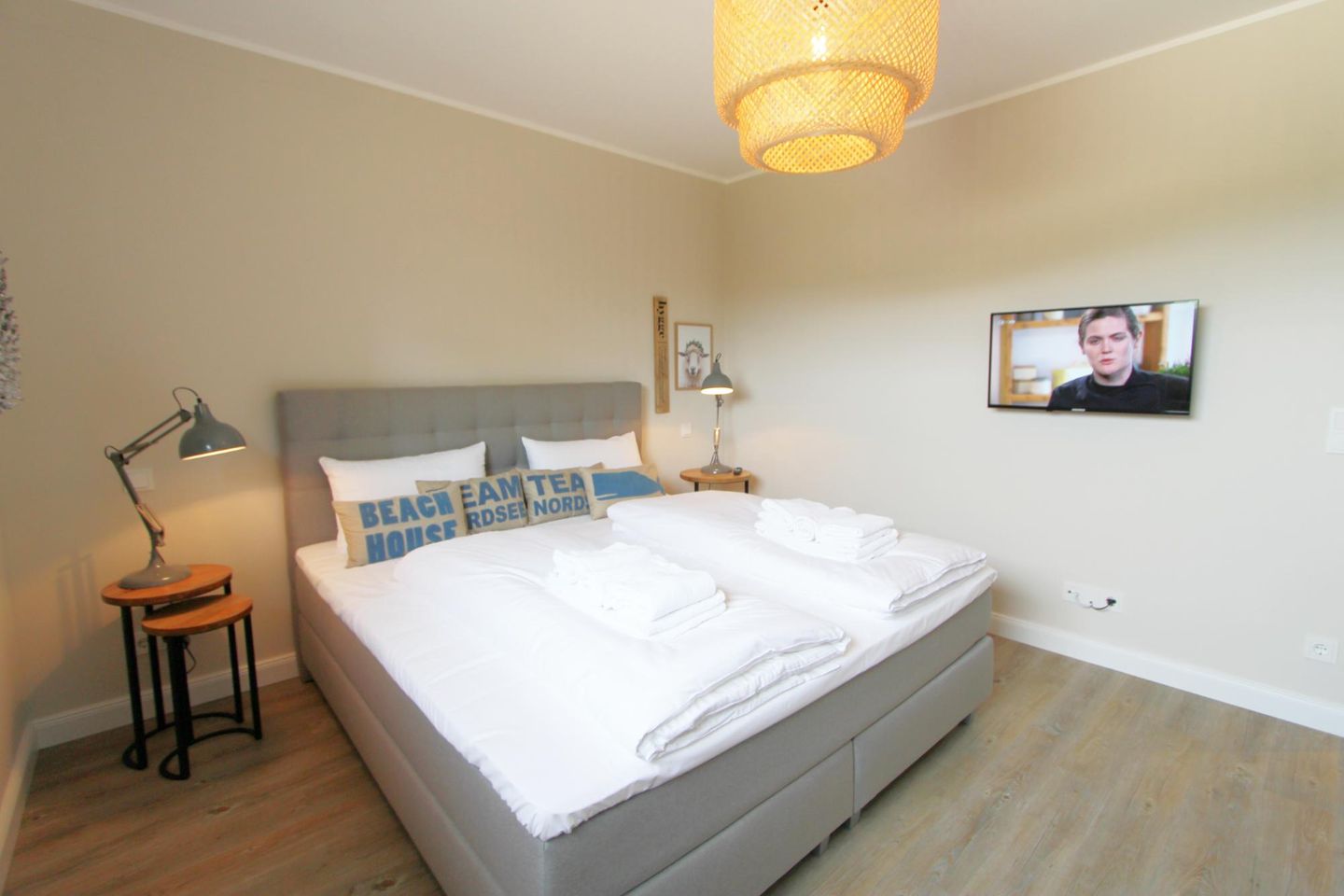 Moin August - Osetal 10, App. 1 Wenningstedt - Schlafzimmer