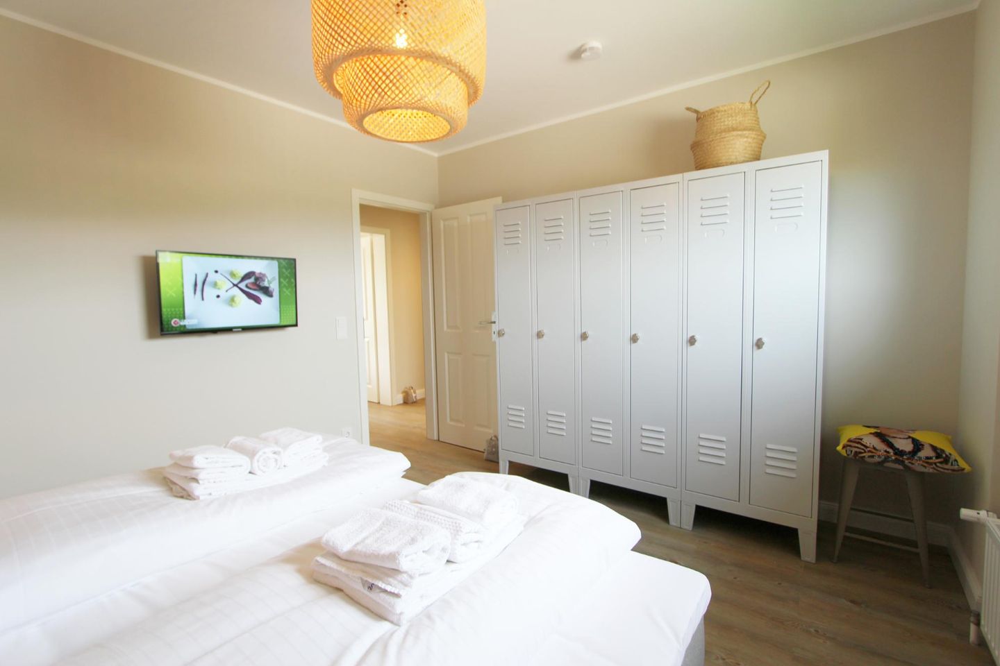 Moin August - Osetal 10, App. 1 Wenningstedt - Schlafzimmer