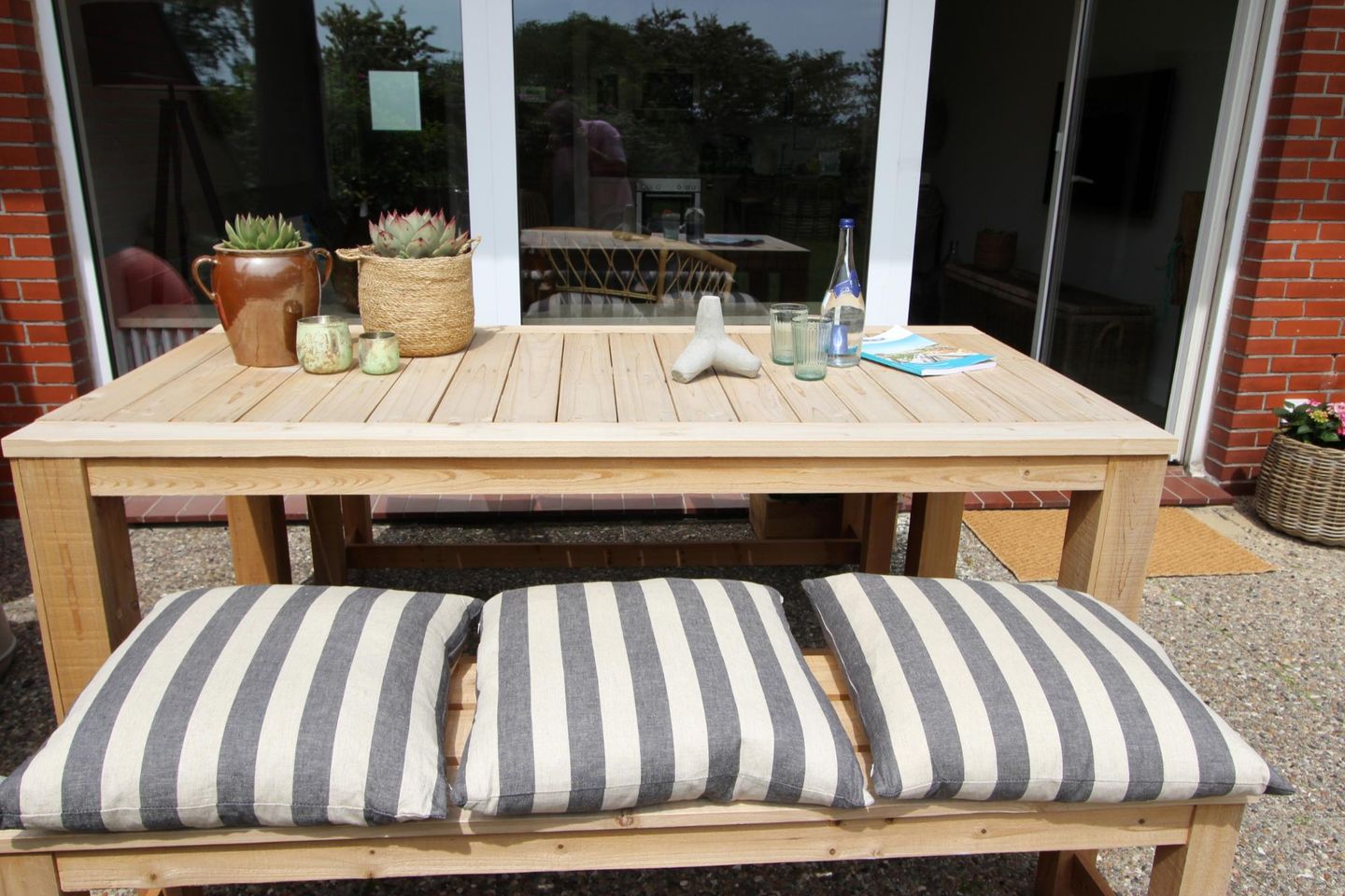 Moin August - Osetal 10, App. 1 Wenningstedt - Terrasse