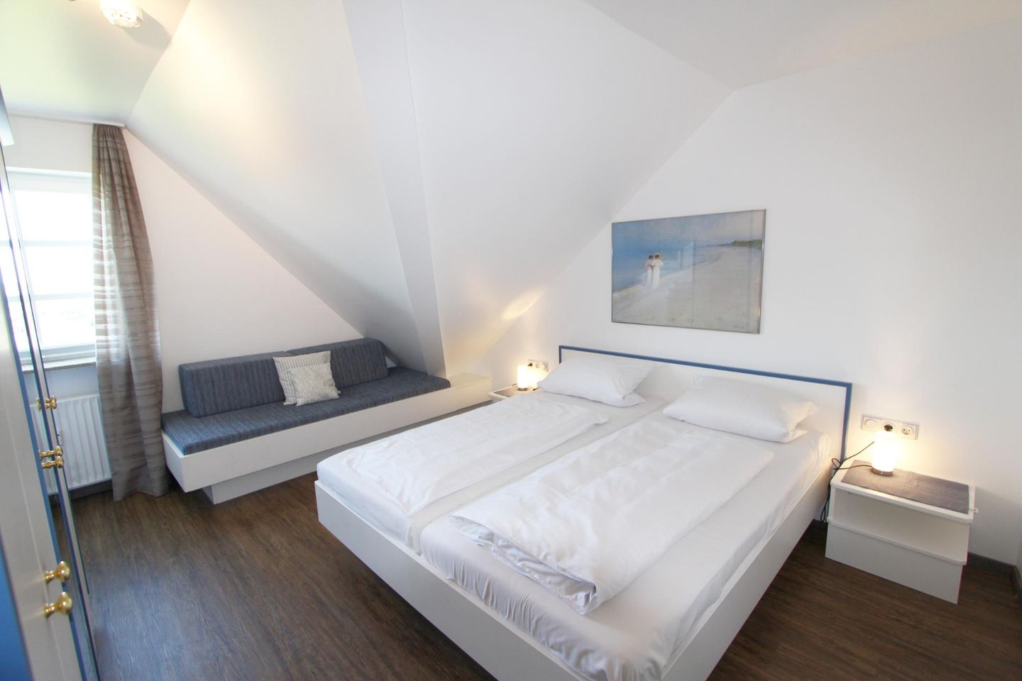 Atlantik  - Strandstr. 15, App. 11 Wenningstedt - Schlafzimmer