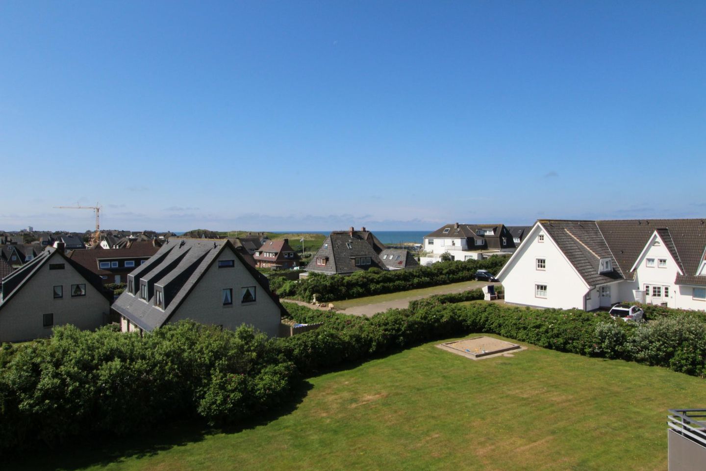 Atlantik  - Strandstr. 15, App. 11 Wenningstedt - Gartenblick