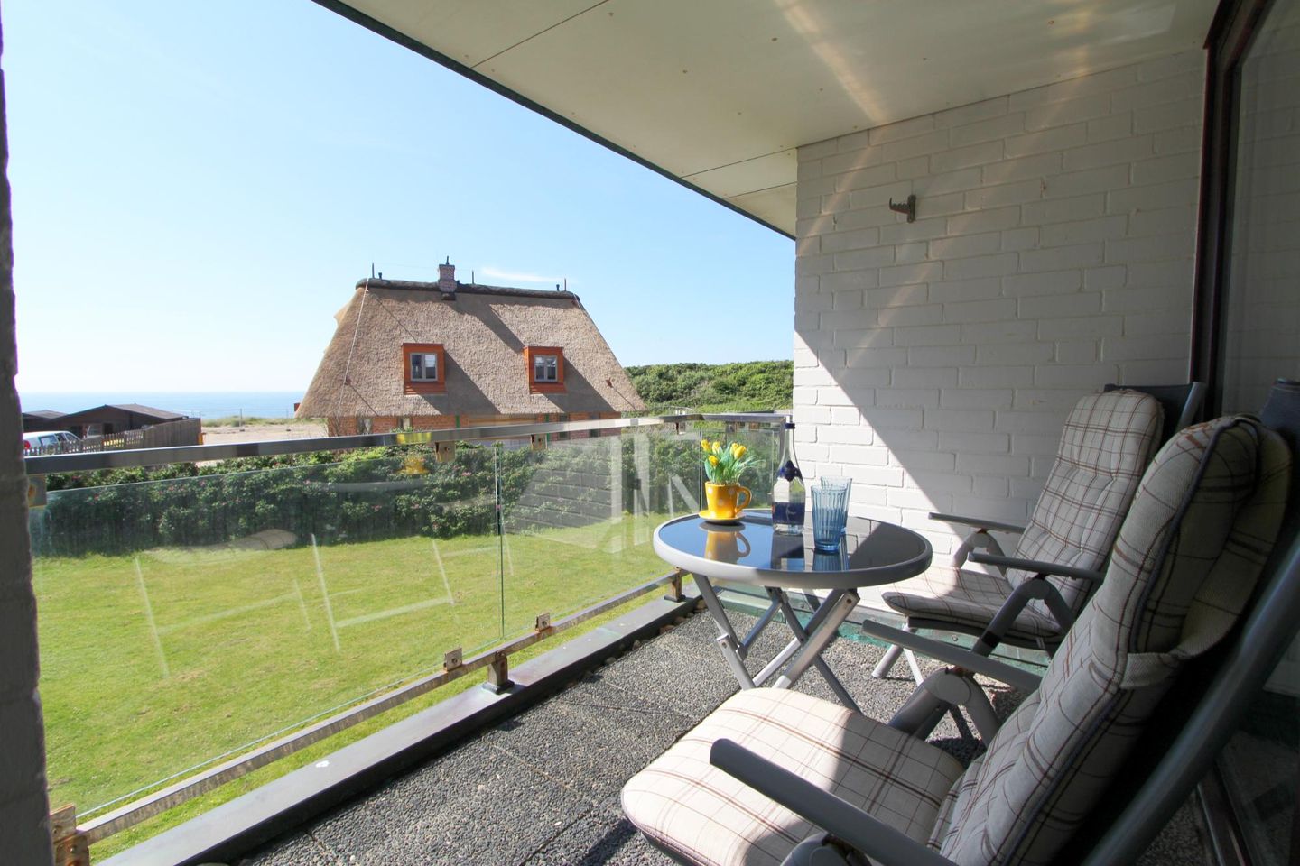  Schloss am Meer - Dünenstr. 27, App. 23 Wenningstedt - Balkon