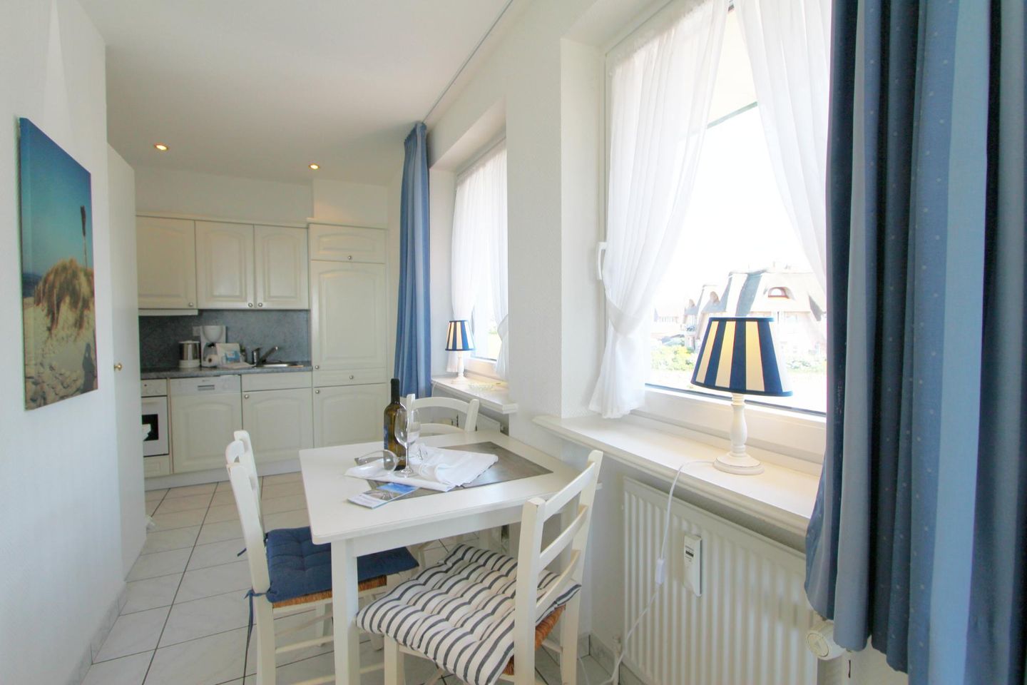  Schloss am Meer - Dünenstr. 27, App. 23 Wenningstedt - Wohnzimmer