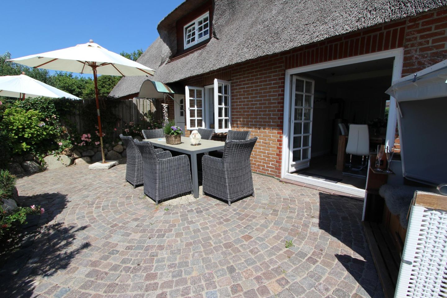 Landhaus Braderup - Braderuper Str. 14 Wenningstedt - Terrasse