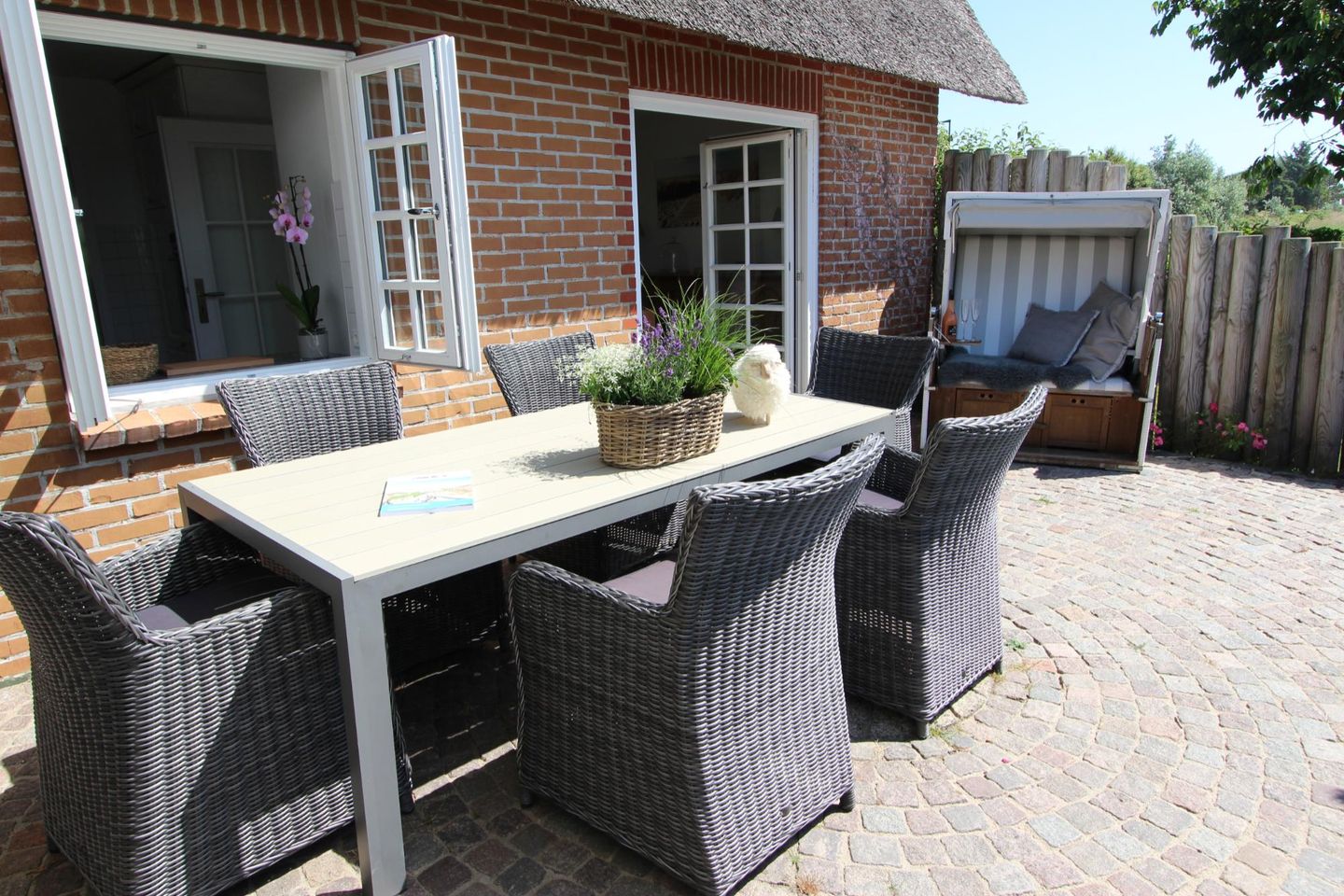 Landhaus Braderup - Braderuper Str. 14 Wenningstedt - Terrasse