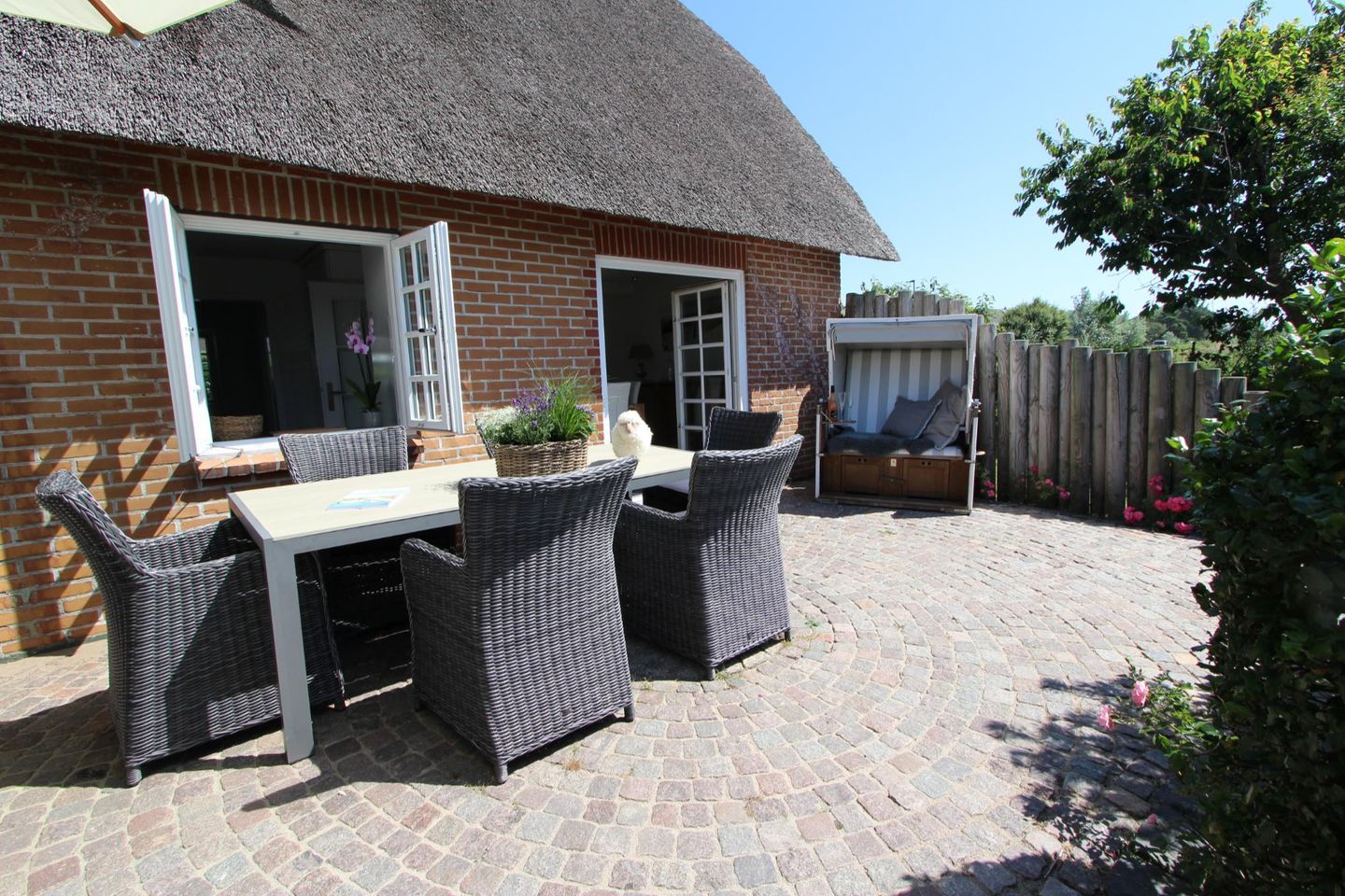 Landhaus Braderup - Braderuper Str. 14 Wenningstedt - Terrasse