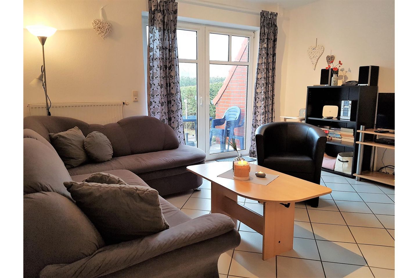  Ferienhaus Im Groden 3 Nr. 3 Carolinensiel - Wohnzimmer