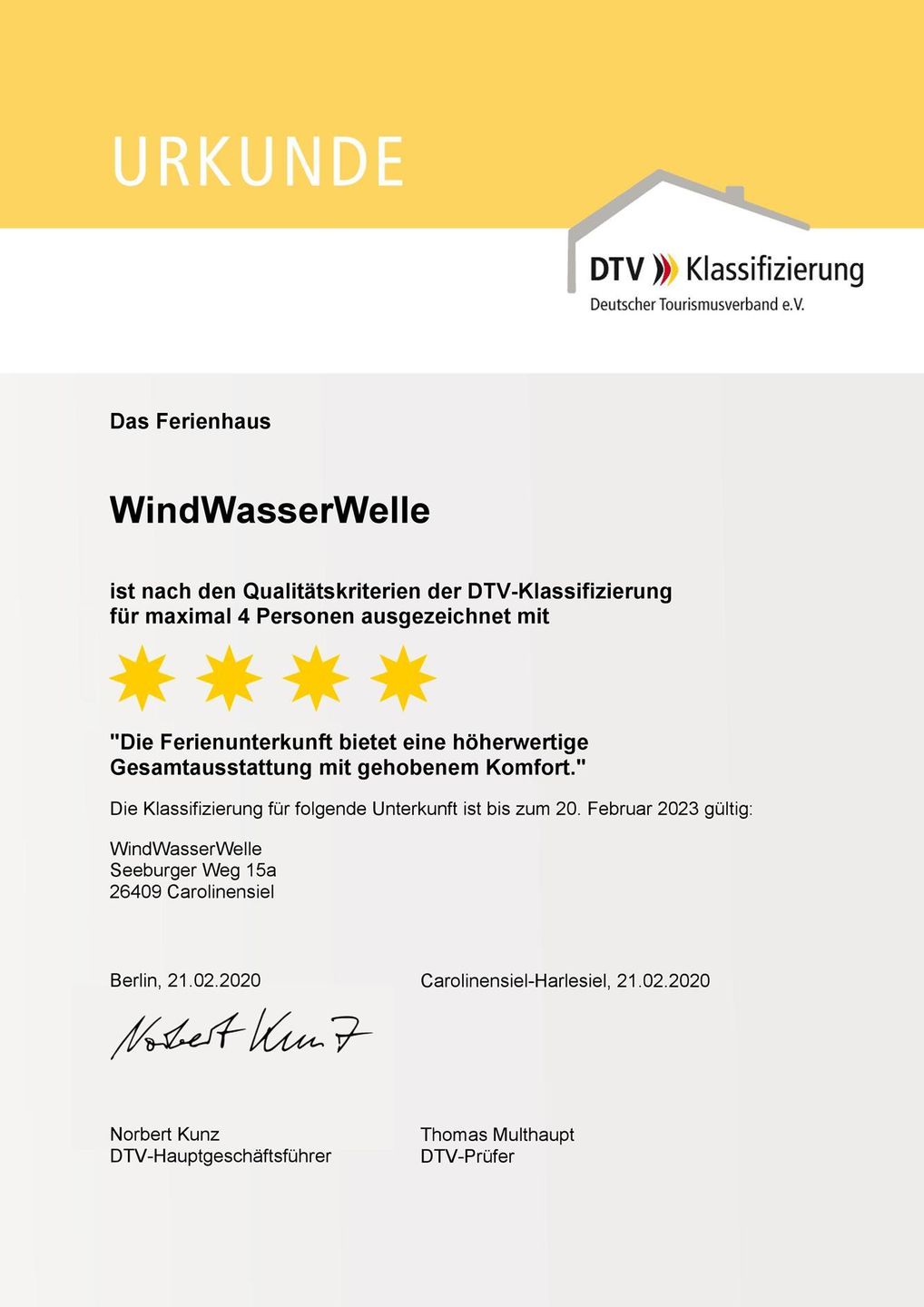  Ferienhaus Wind Wasser Welle Carolinensiel - 