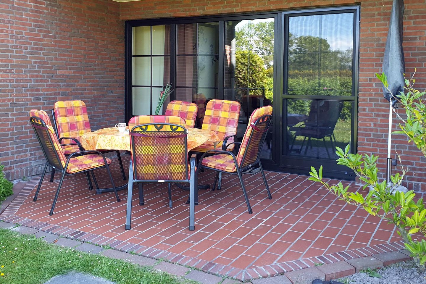 Wohnpark Werdum Wohnpark Warfstr. 9/2 Werdum - Terrasse