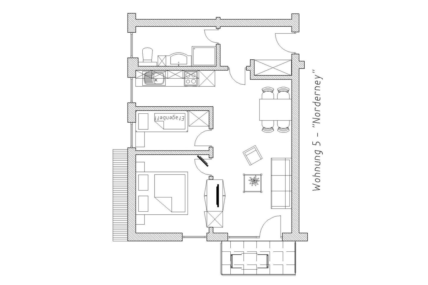 Haus Südereck "Norderney" Whg. 5 Neuharlingersiel - 