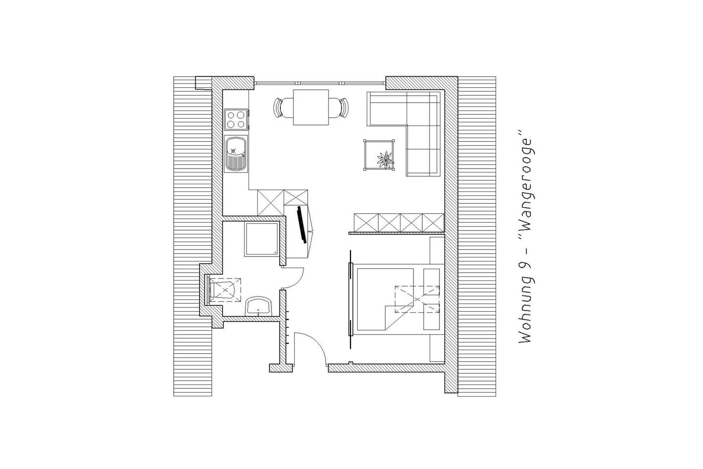 Haus Südereck Typ Wangerooge Whg. 9 Neuharlingersiel - 