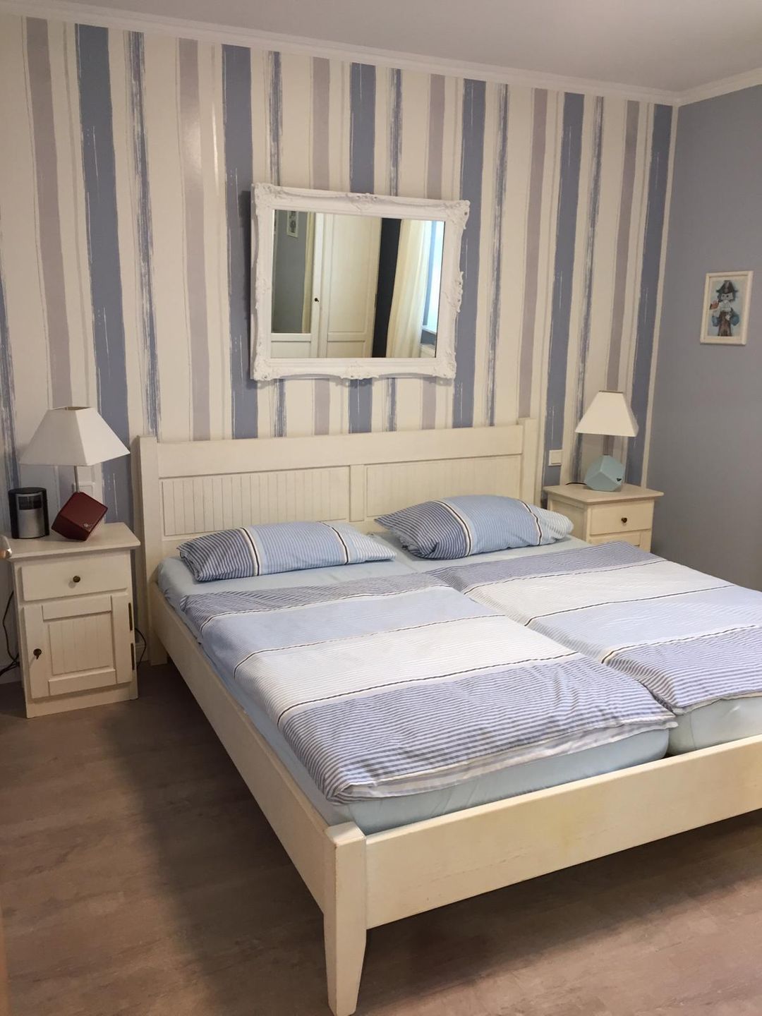 Haus Viera Wohnung 2 Werdum - Schlafzimmer