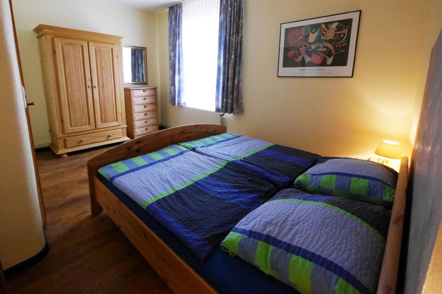  Ferienwohnung Am Hafen West "Tjalk" Carolinensiel - Schlafzimmer