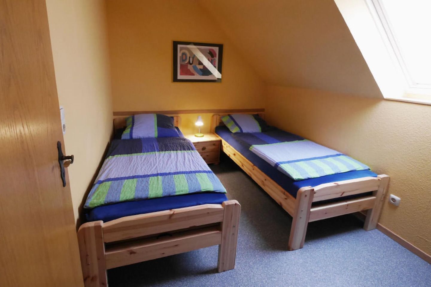  Ferienwohnung Am Hafen West "Schoner" Carolinensiel - Schlafzimmer