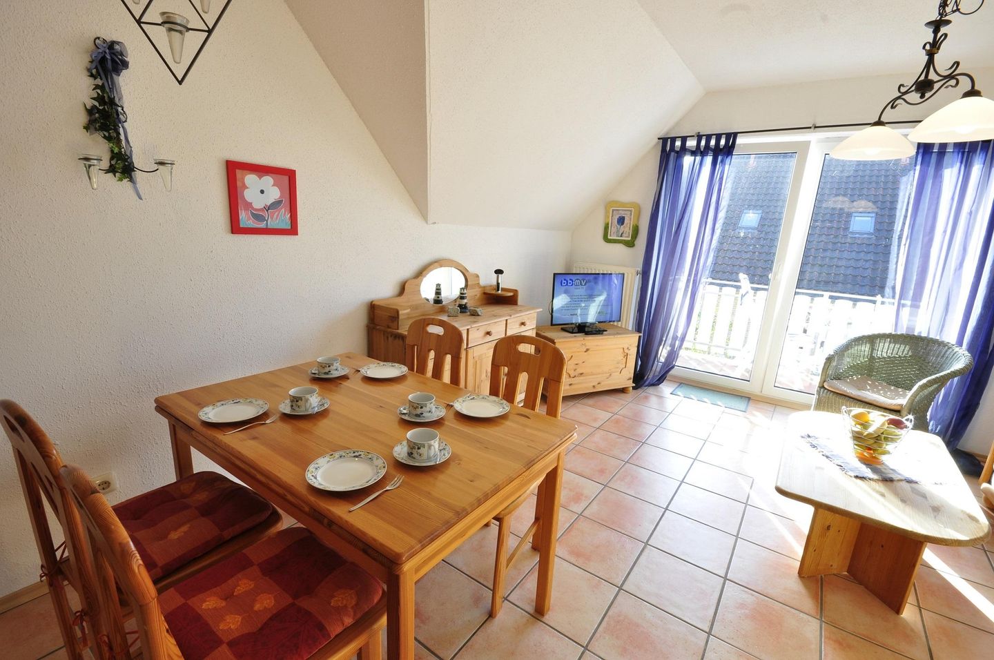  Ferienwohnung Am Harlebogen 10 Whg. 5 Carolinensiel - Wohnzimmer