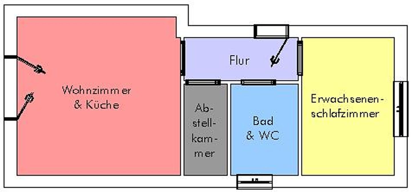 Wohnpark Werdum Wohnpark Warfstr. 7/3 Werdum - Grundriss