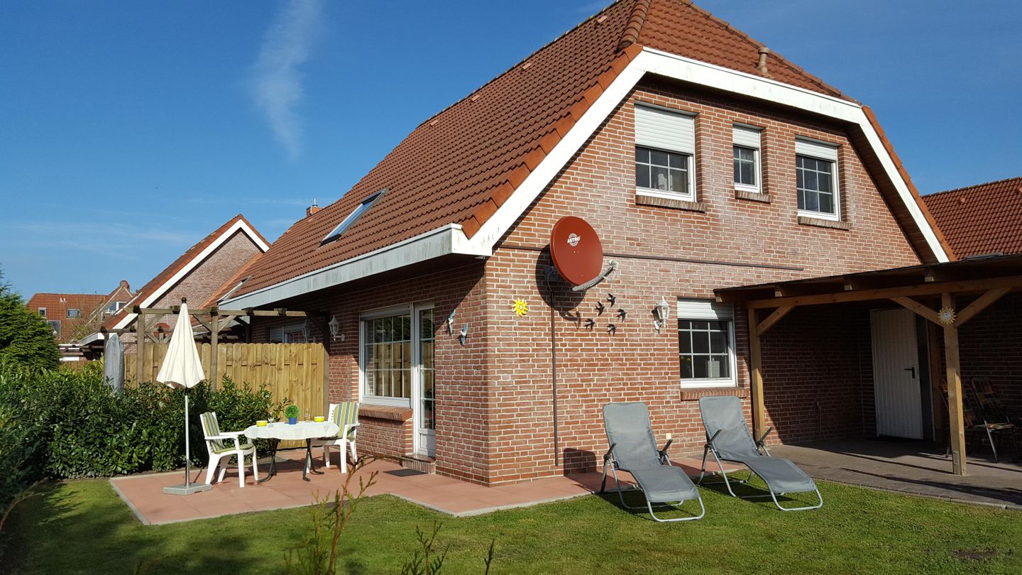  Ferienhaus Uferstraße 4 F Carolinensiel - Garten