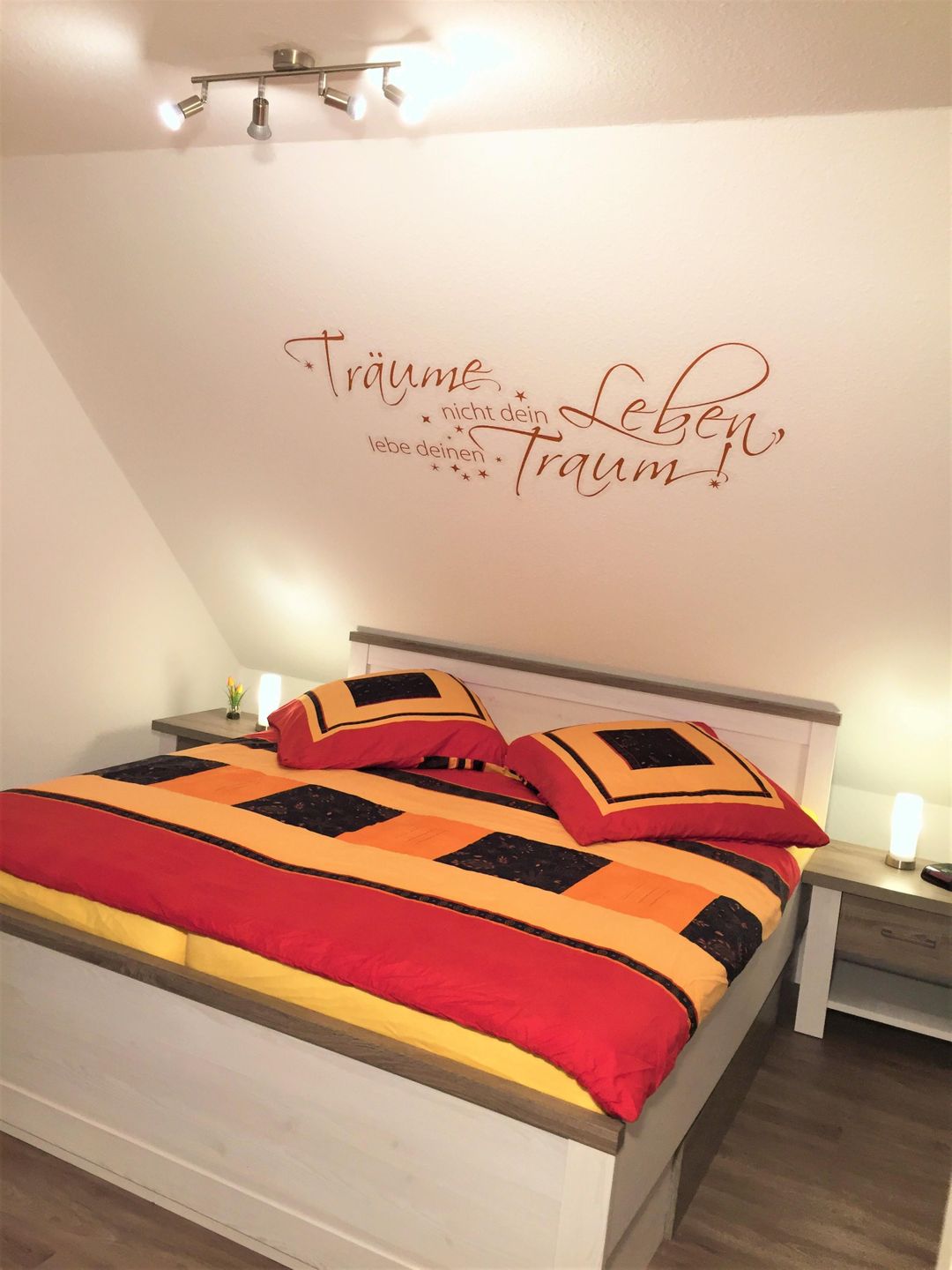  Ferienhaus Am Kurzentrum 26 Nr. 1 Carolinensiel - Schlafzimmer