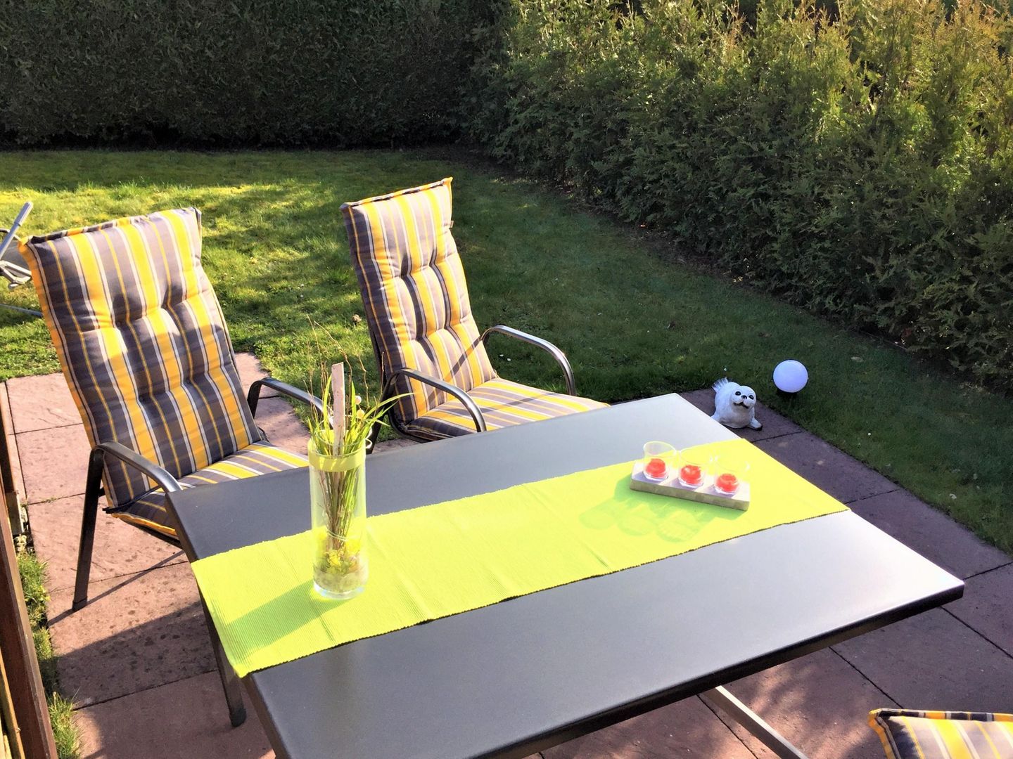  Ferienhaus Am Kurzentrum 26 Nr. 1 Carolinensiel - Terrasse