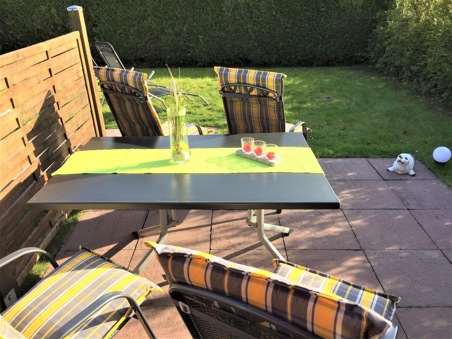  Ferienhaus Am Kurzentrum 26 Nr. 1 Carolinensiel - Terrasse