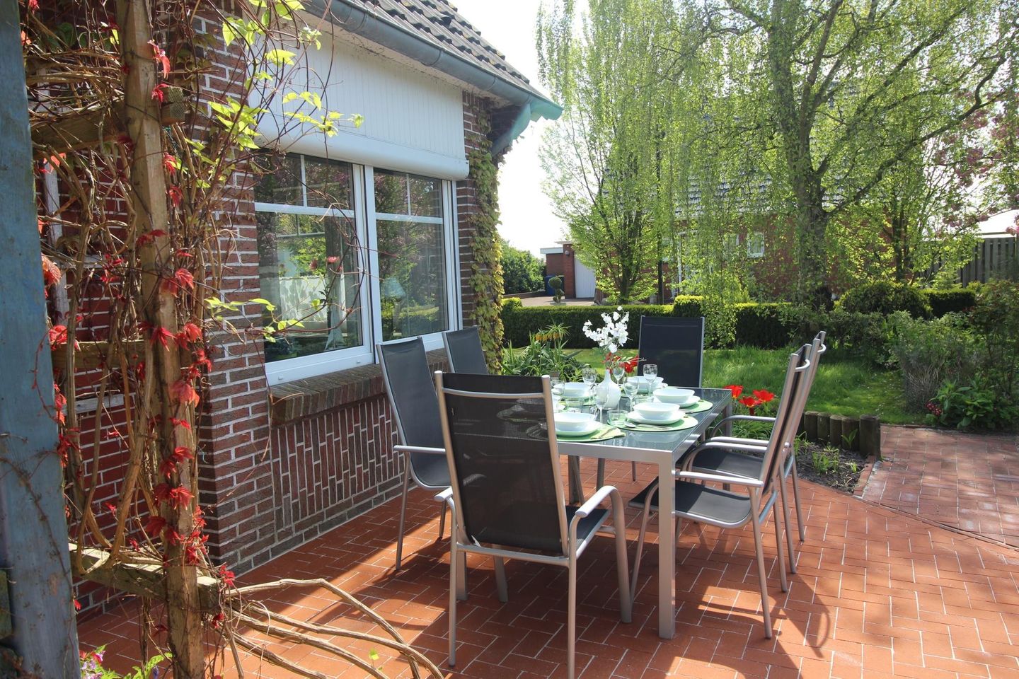  Ferienhaus Wanda Wattwurm Carolinensiel - 