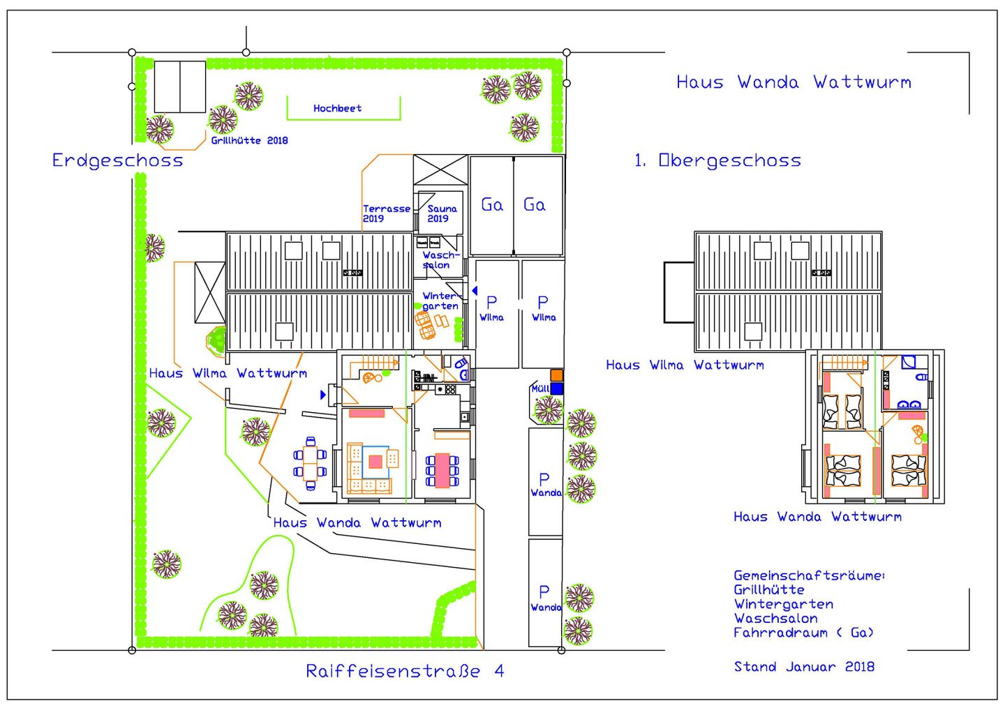  Ferienhaus Wanda Wattwurm Carolinensiel - 