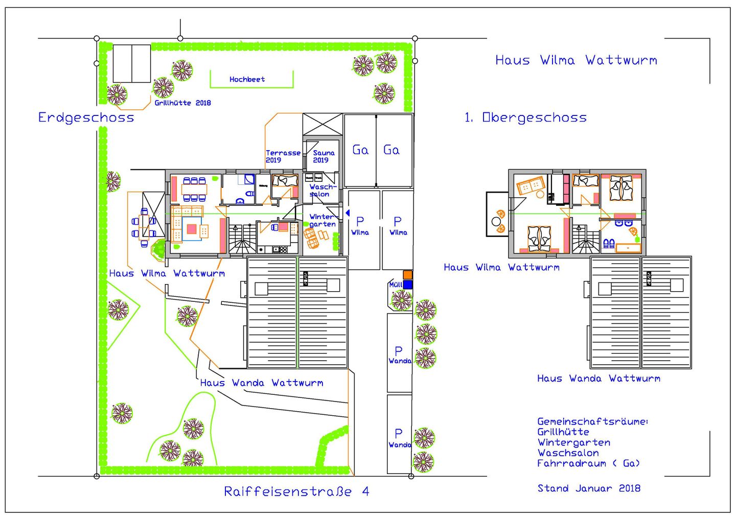  Ferienhaus Wilma Wattwurm Carolinensiel - 