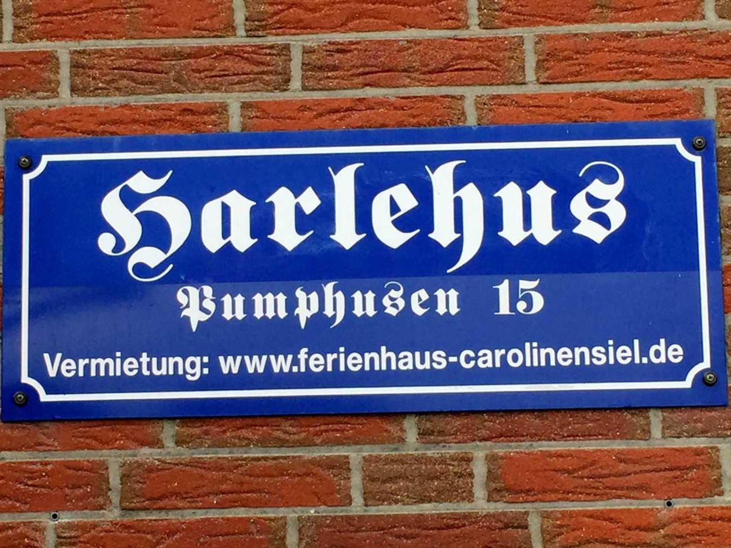  Ferienhaus Harlehus Pumphusen 15 Carolinensiel - 