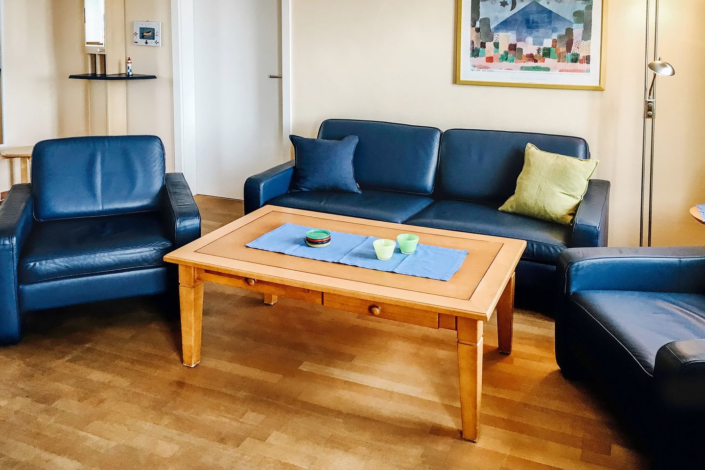 Haus am Park Haus am Park 30 Kühlungsborn - Wohn-Essbereich mit Couch