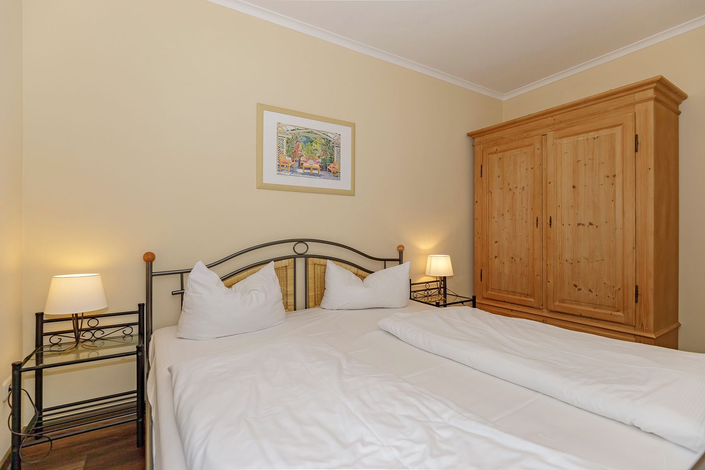 Meeresblick Meeresblick 302 Kühlungsborn - Schlafzimmer mit Doppelbett