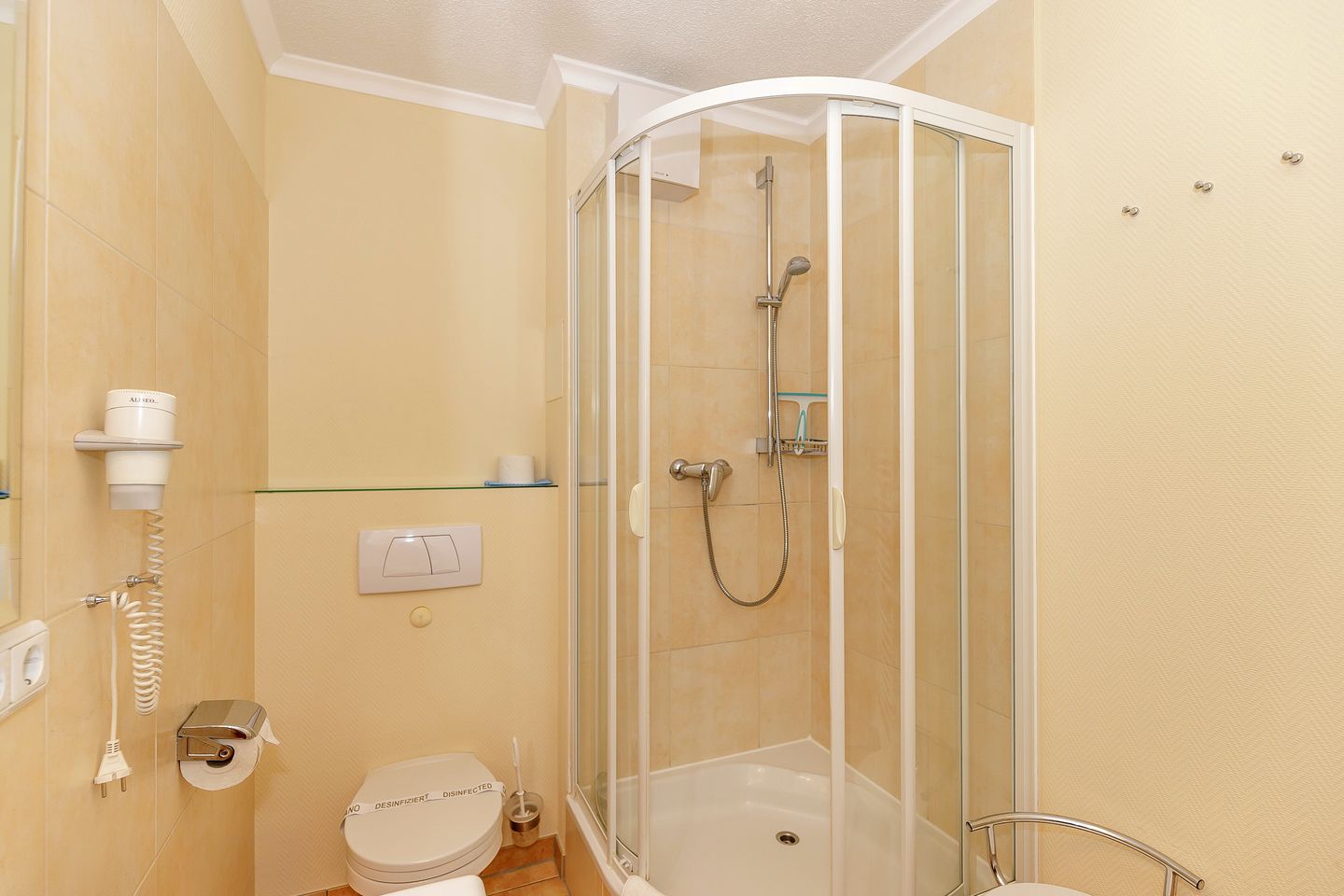Apartmenthaus Atlantik Apartmenthaus Atlantik 114 Kühlungsborn - Badezimmer mit Dusche