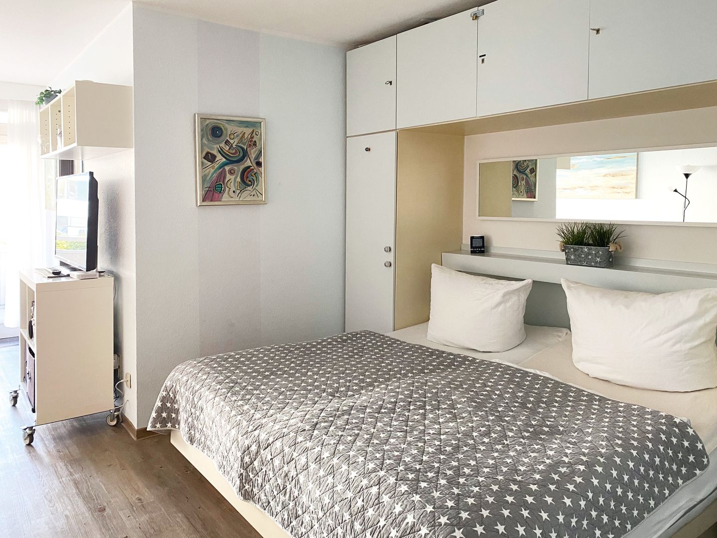 Kaiserhof Apartment 104, Typ A  - Bett