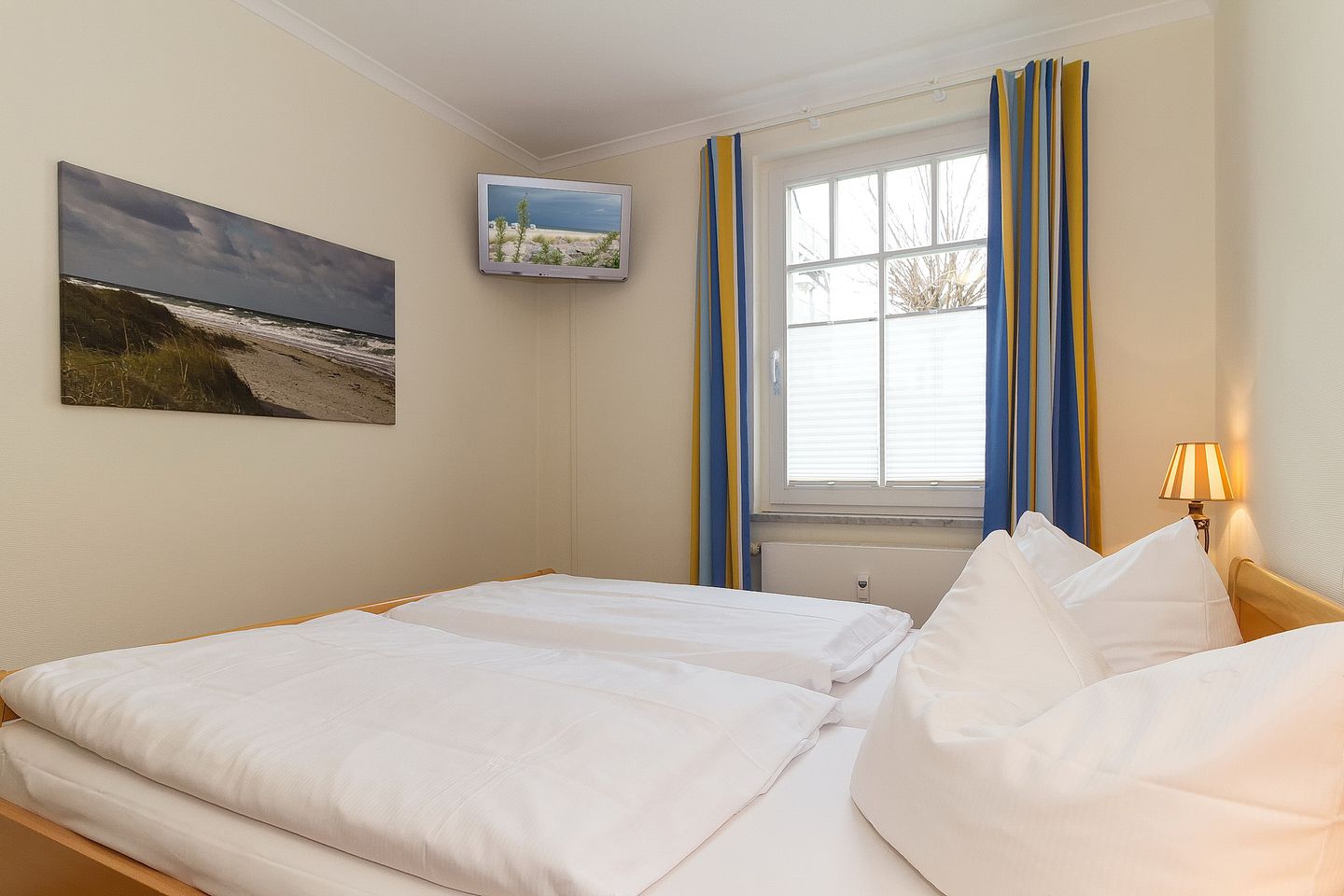 Dünenschloss Dünenschloss 4-02 Kühlungsborn - Schlafzimmer mit Doppelbett