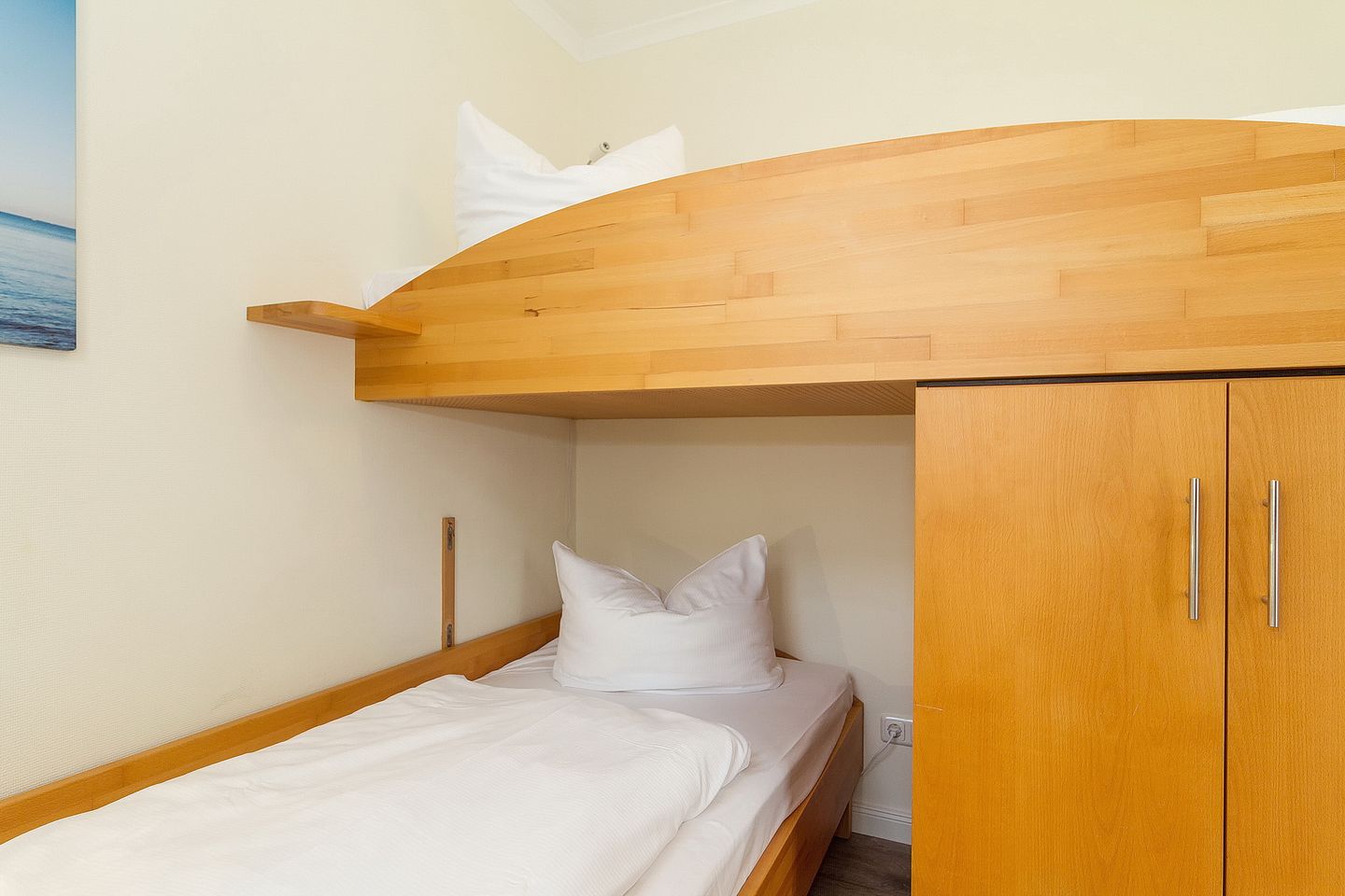 Dünenschloss Dünenschloss 4-02 Kühlungsborn - Schlafzimmer mit Etagenbett