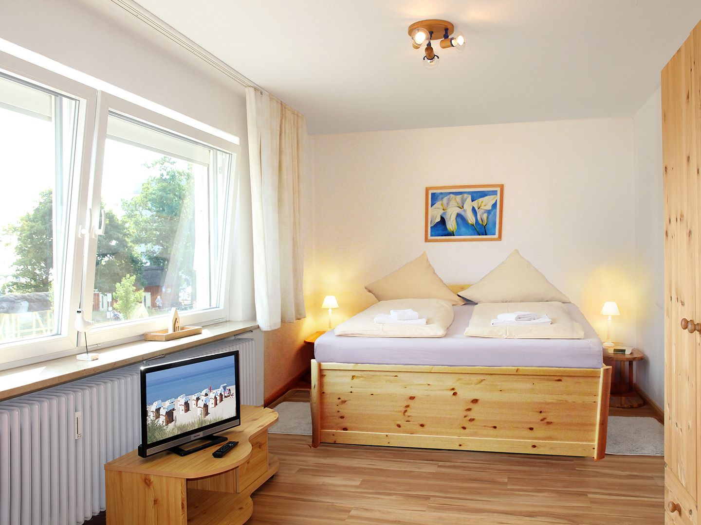 STR/101 - Strandallee 124 - Seeblick Scharbeutz - Schlafzimmer