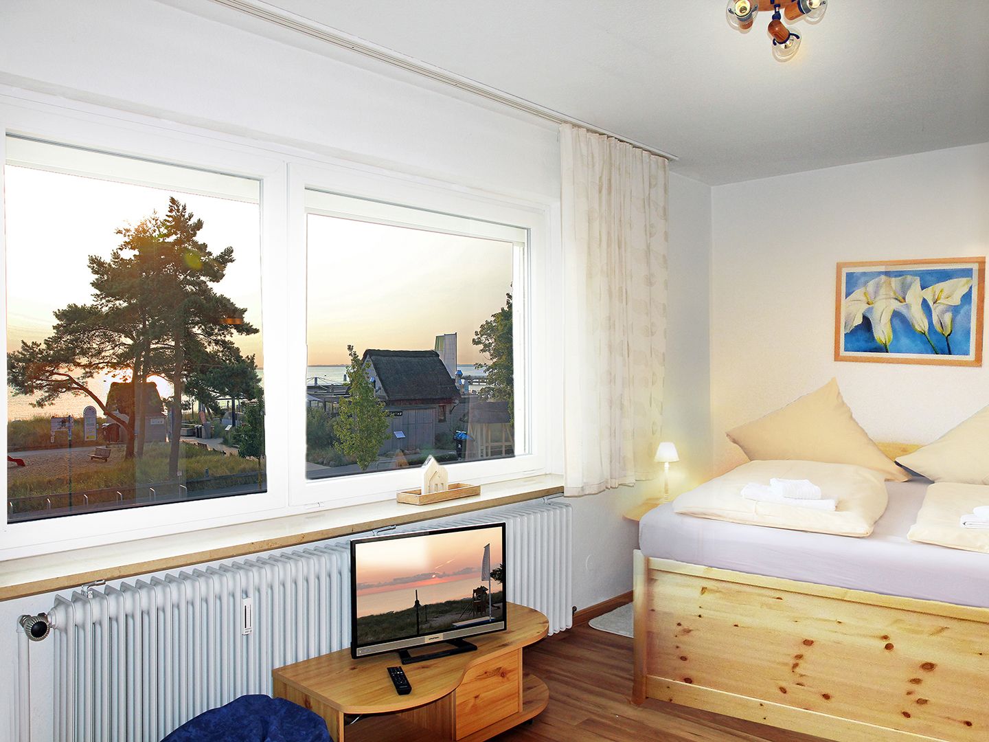 STR/101 - Strandallee 124 - Seeblick Scharbeutz - Schlafzimmer