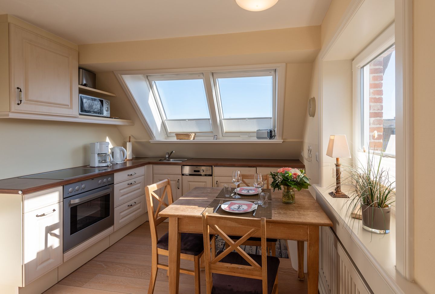  Haus Sonnenstrahl Whg. 2 OG Westerland - Wohnzimmer