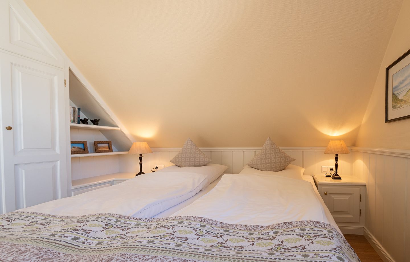  Haus Sonnenstrahl Whg. 2 OG Westerland - Schlafzimmer