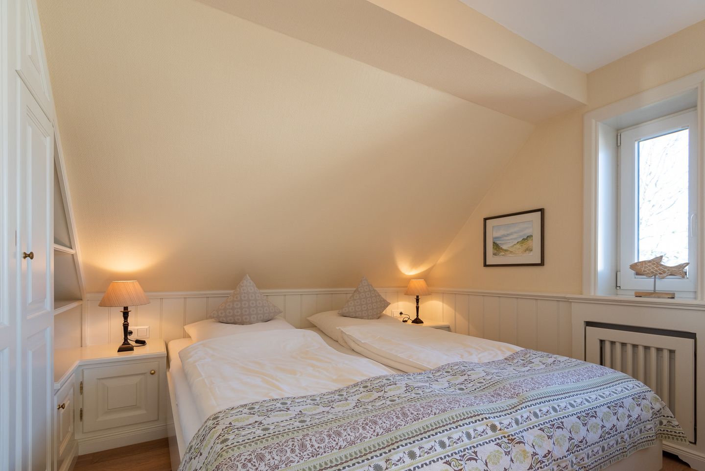  Haus Sonnenstrahl Whg. 2 OG Westerland - Schlafzimmer