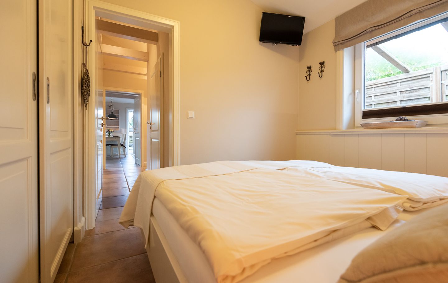  Haus Sonnenstrahl Whg. 3 Strandhaus Westerland - Schlafzimmer