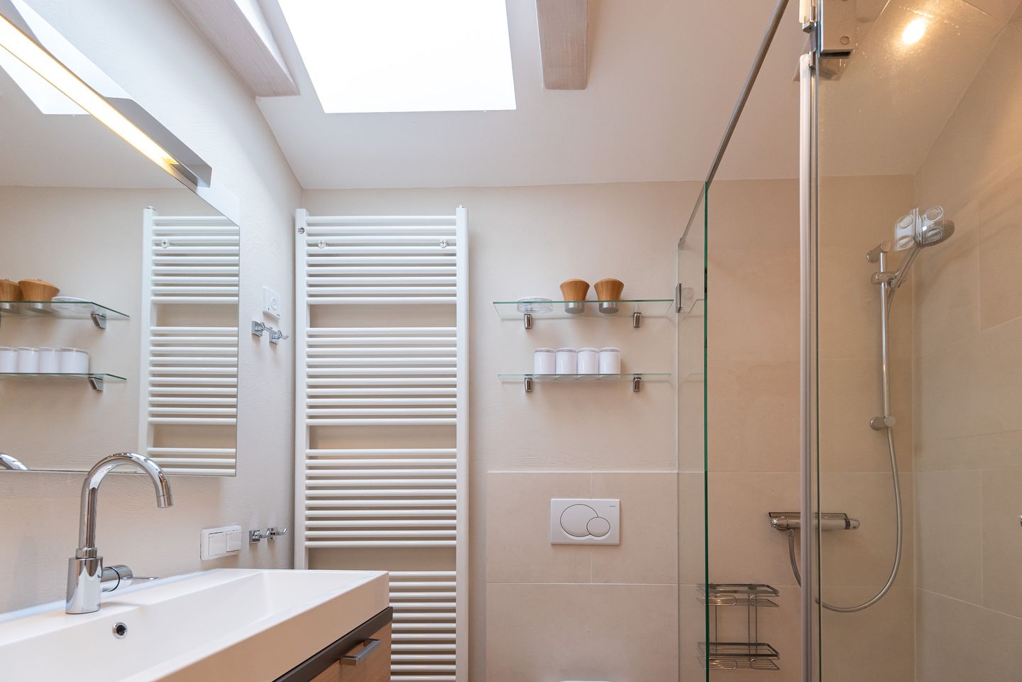  Haus Sonnenstrahl Whg. 3 Strandhaus Westerland - Badezimmer