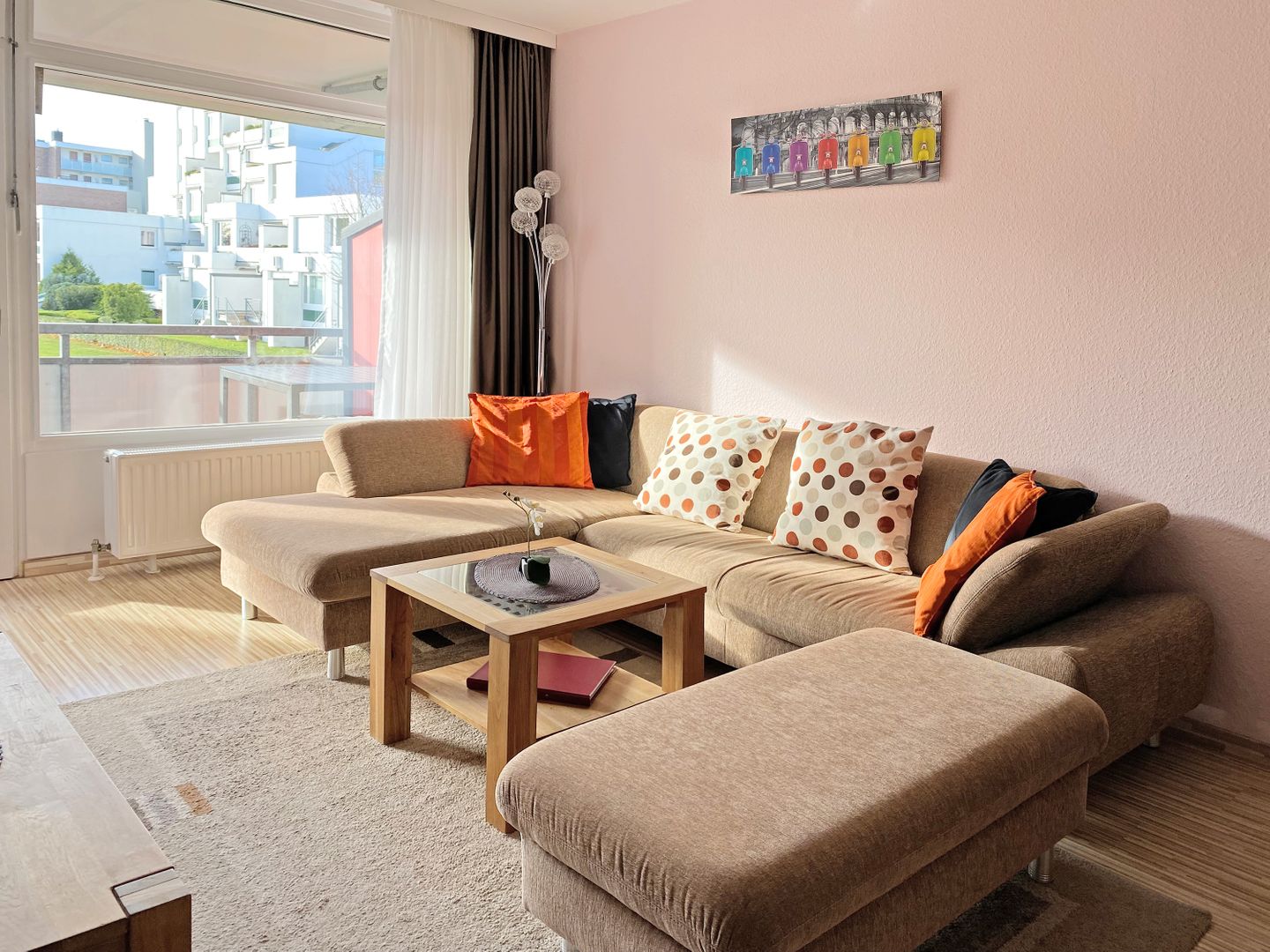 Kaiserhof Apartment 109, Typ D  - Wohnzimmer