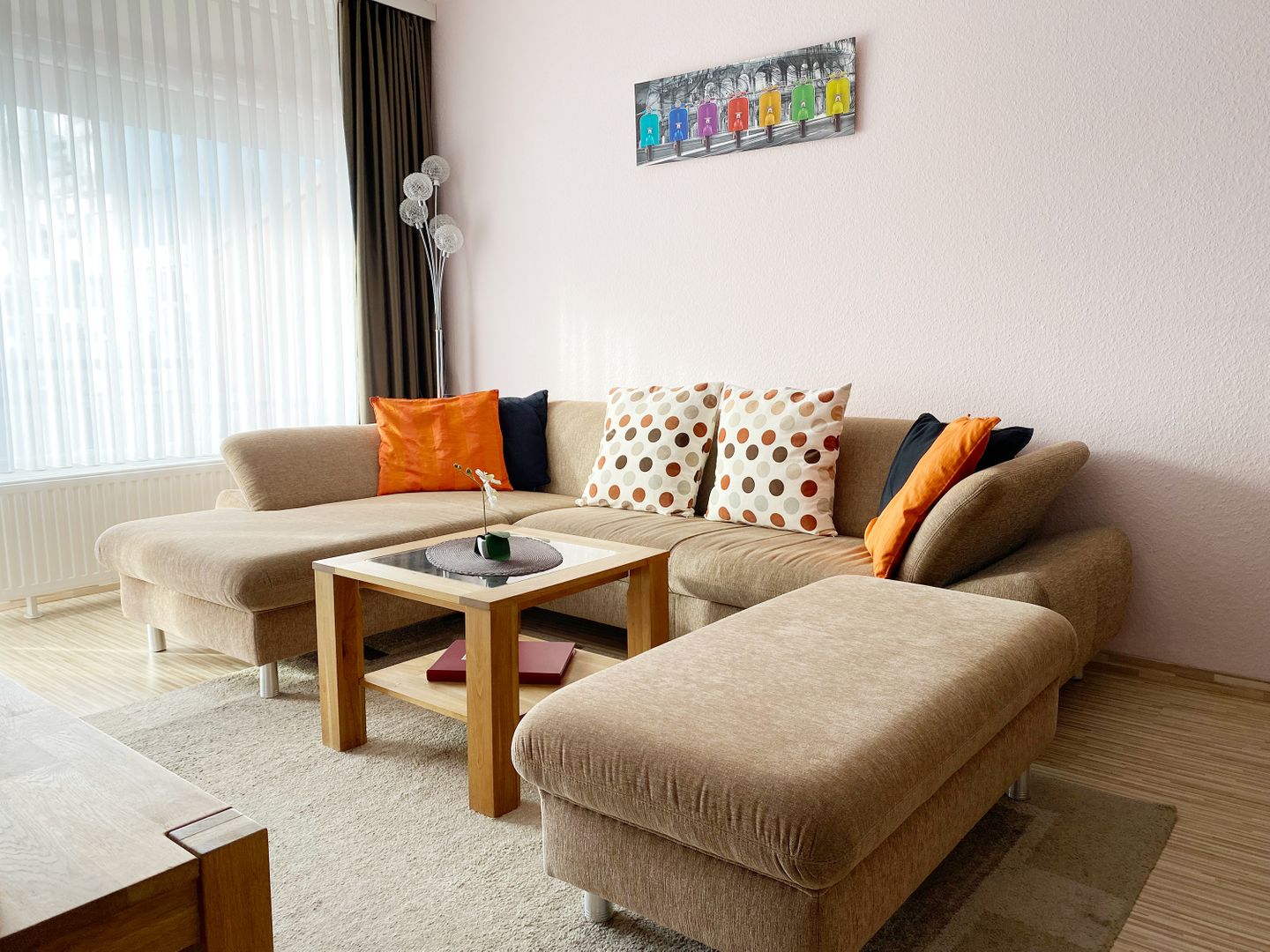 Kaiserhof Apartment 109, Typ D  - Wohnzimmer