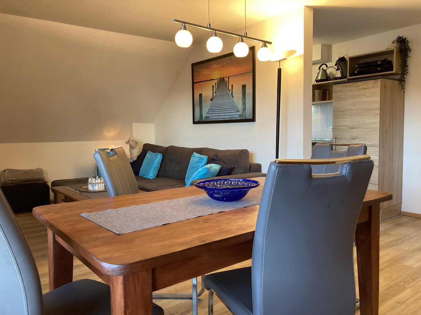 Domicil - Abendsonne Dahme - Wohnzimmer